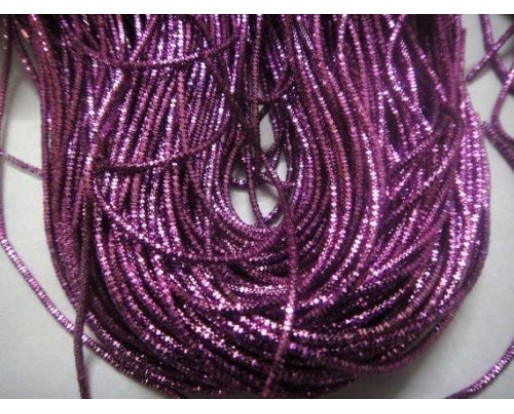 DARK ANTIQUE ROSE PINK - 150 Inches French Metal Wire Gimp Coil Bullion Purl - Check Rough - 3.80 Meters